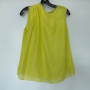 Halston Heritage Sleeveless Asymmetrical Drape Top - Size 2